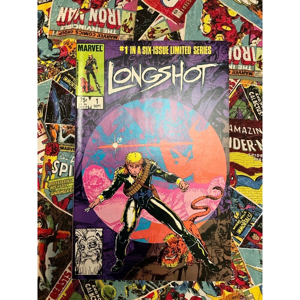 Longshot #1 (1985) - Marvel Comics - First Appearance & Origin of Longshot